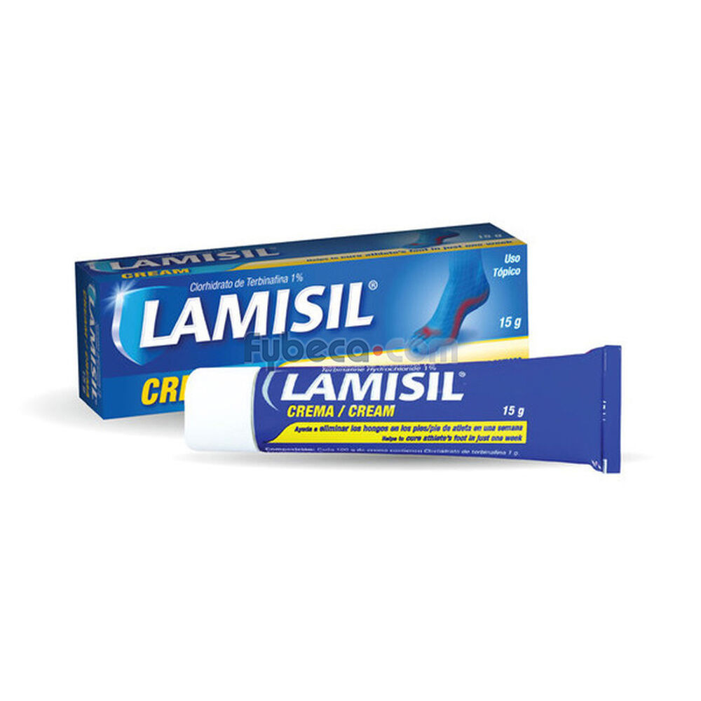 Lamisil 1% Crema 15 G Tubo | Fybeca