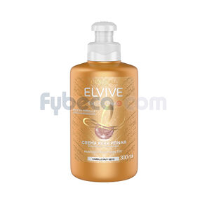 Crema-Para-Peinar-Elvive-L'Oreal-Paris-Óleo-Extraordinario-300-Ml-Unidad-imagen