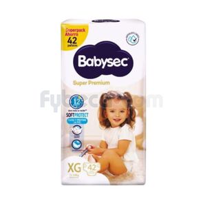 Panal-Babysec-Super-Premium-Softprot-Xg-X42-imagen