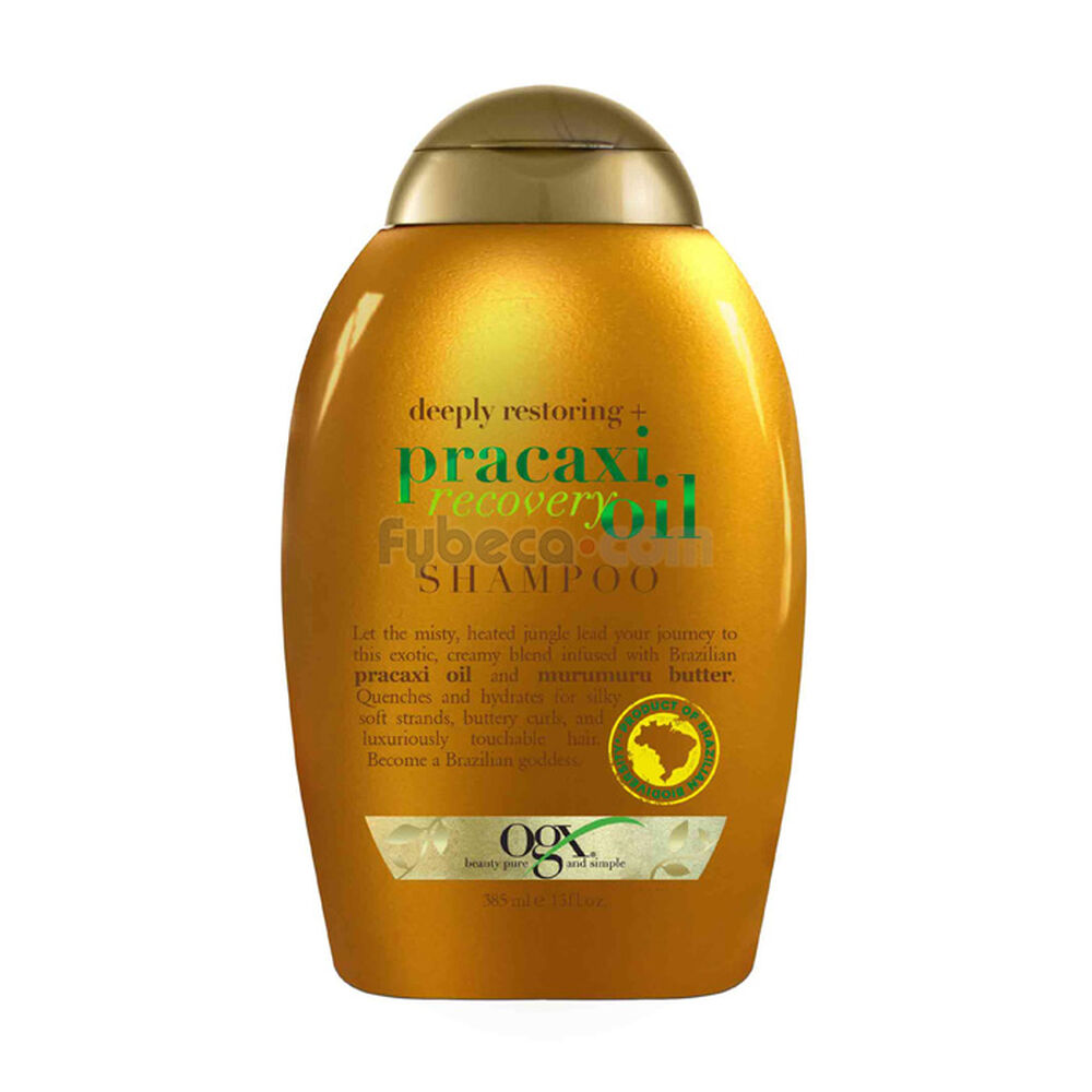 Shampoo-Pracaxi-Recovery-Oil-Antfrizz-Organix-385-Ml-Frasco-imagen