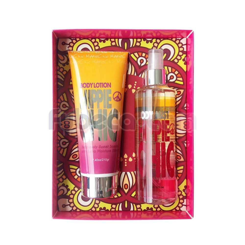 Set-Body-Mist-275Ml+Body-Lotion-210Gr-Hippie-Chick-imagen
