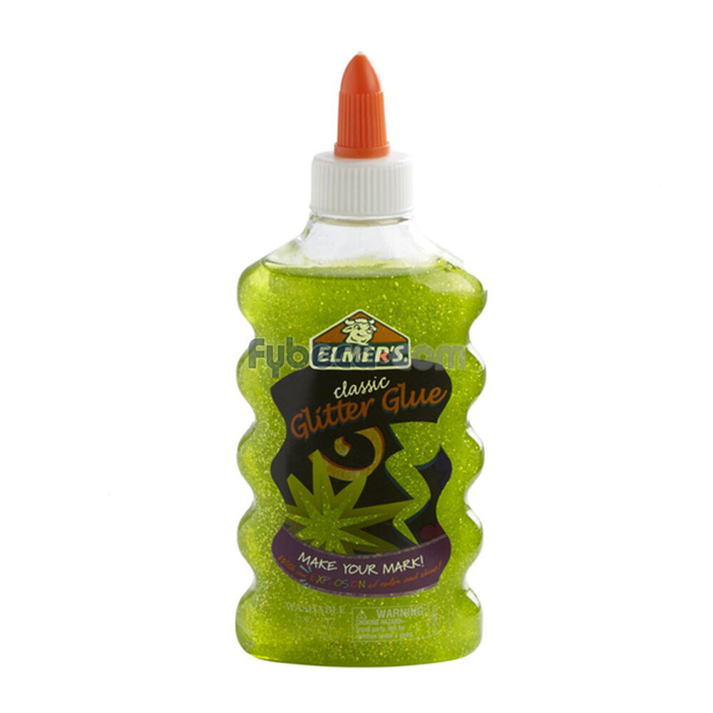 Pega-Elmer'S-Glitter-Verde-177-Ml-Frasco-imagen