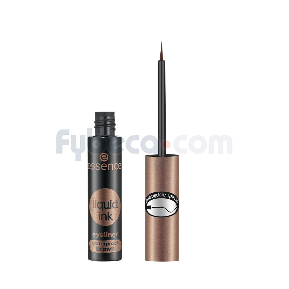 Delineador-L&iacute;quido-Ink-Waterproof-Essence-02-3-Ml-Unidad-imagen