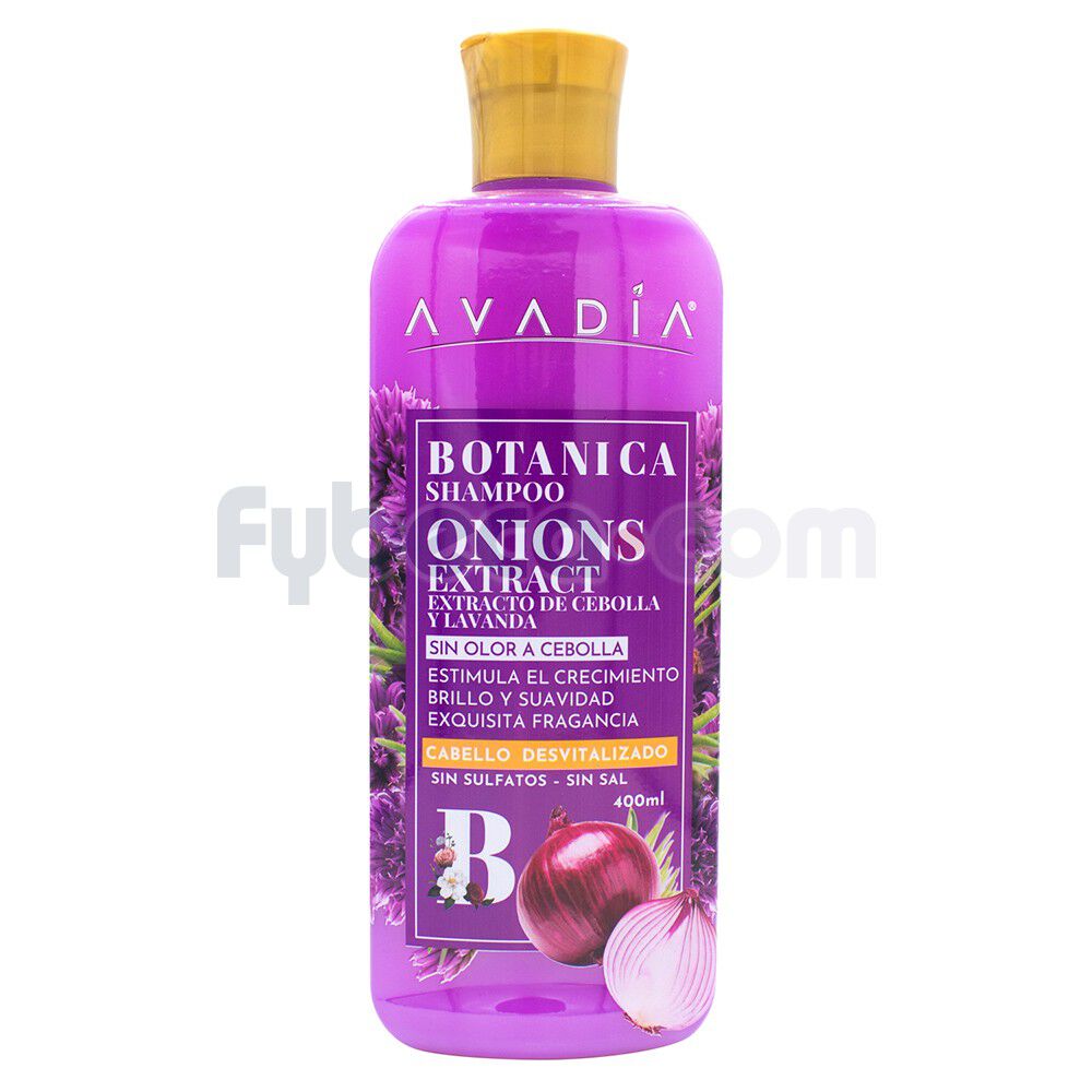Botánica-Shampoo-Avadia-Extracto-De-Cebolla-400-Ml-Unidad-imagen