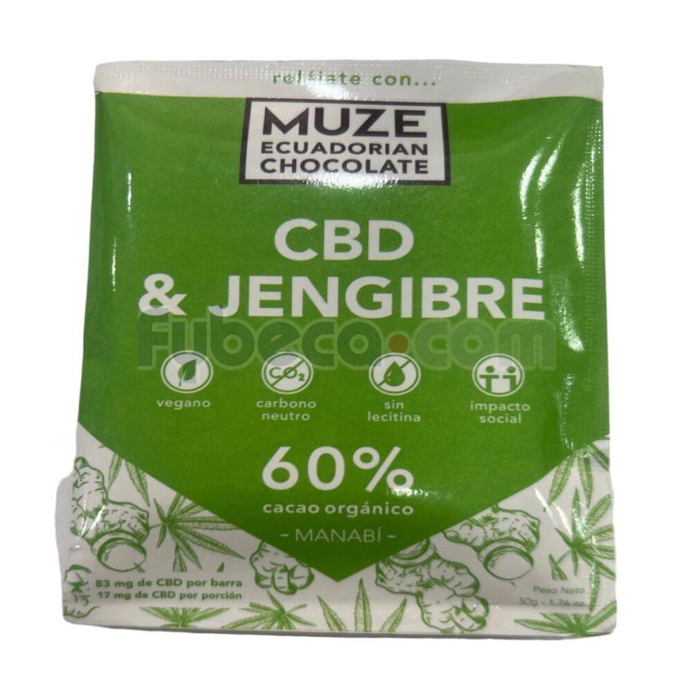 Chocolate-Muze-60%-Cacao-+-Jengibre-Cbd-50-G-imagen