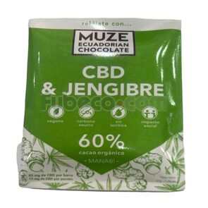 Chocolate-Muze-60%-Cacao-+-Jengibre-Cbd-50-G-imagen