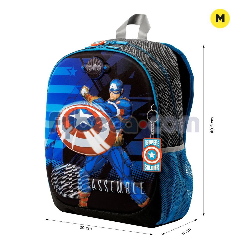 Licencias-Mochila-Infantil-Nino-Lic-Mochila-Infantil-Avengers-Cap-M-Mj04avc002-2510-7ybm-imagen-2