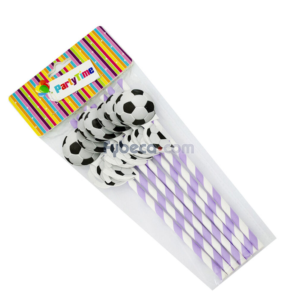 Sorbetes-De-Papel-Party-Time-Fútbol-Paquete-imagen