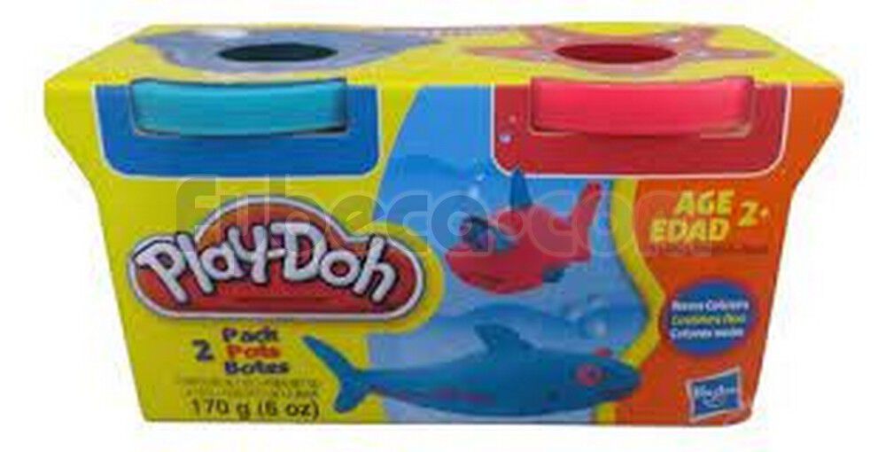 Juguetes Plastilina Play Doh 23655 Pack X 2 Botes