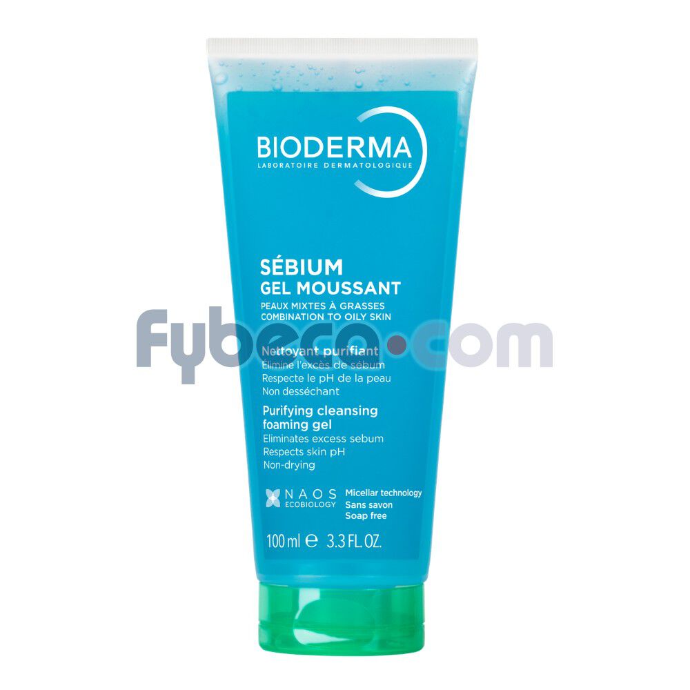S&eacute;bium-Gel-Moussant-200-ml---Gel-limpiador-piel-mixta-a-grasa-imagen-1