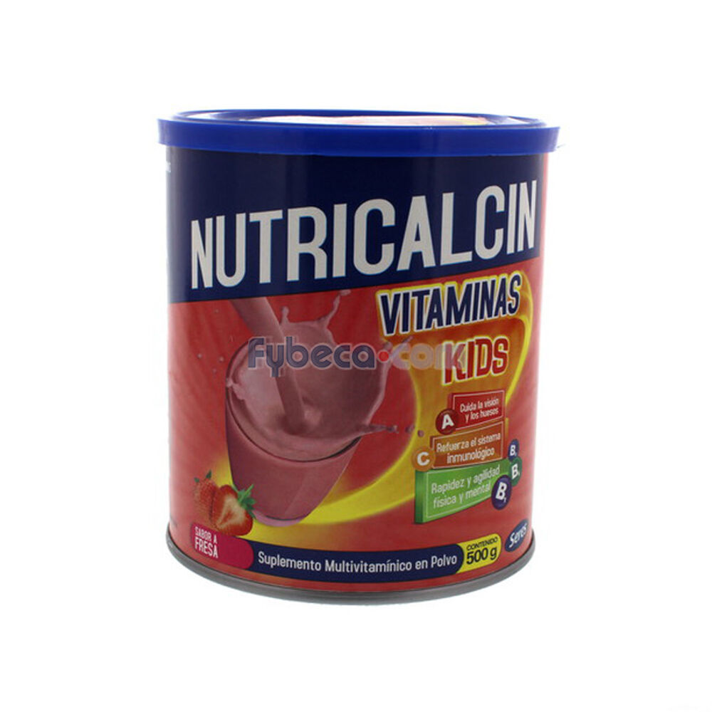 Leche-Nutricalcin-Vitaminas-Kids-Fresa-500-G-Tarro-imagen