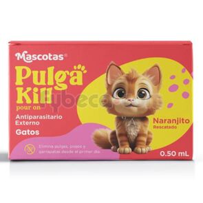 Pulga-Kill-Pour-On-Antipara.-Externo-Gatos-Pipeta--0.5-Ml-C/1-imagen