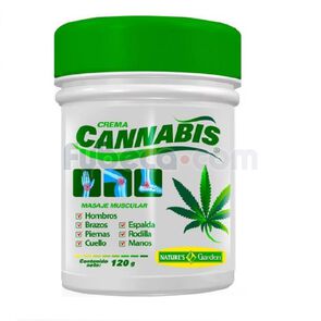 Crema-Cannabis-Nature´S-Garden-120-Gr-imagen