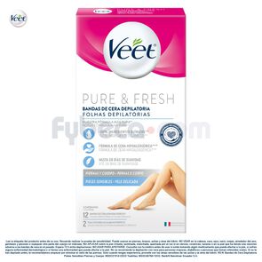 Veet-Bandas-De-Cera-Depilatoria-Pieles-Sensibles-Piernas-Y-Cuerpo-X12-imagen