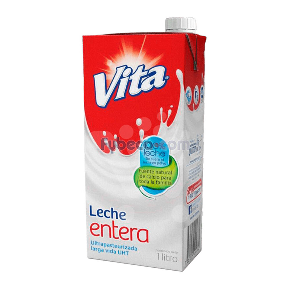 leche entera, 1l