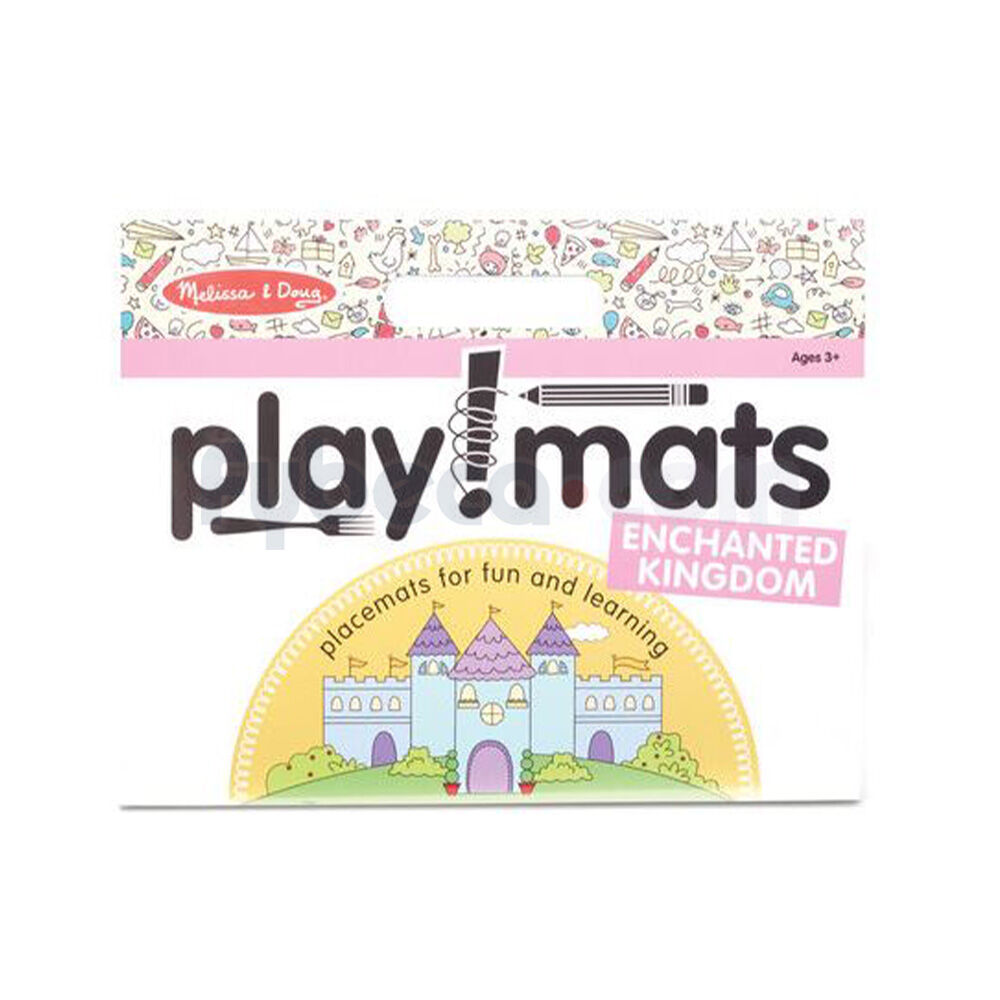 Cuadernillo-De-Actividades-Colorear-Playmats-Melissa-&-Doug-Enchanted-Kingdom-Unidad-imagen