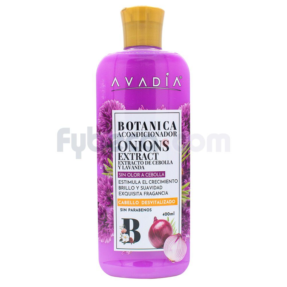Bot&aacute;nica-Acondicionador-Avadia-Extracto-De-Cebolla-400-Ml-Unidad-imagen