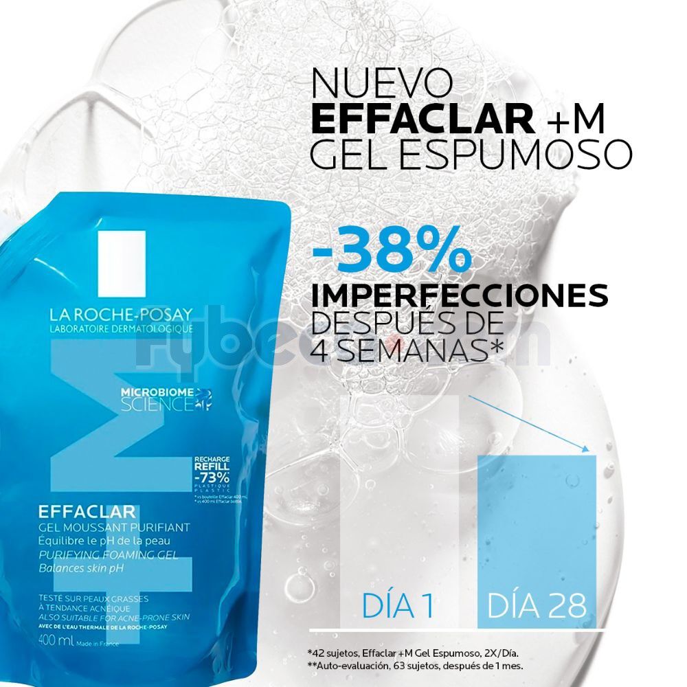 Effaclar+M-Gel-Espumoso-Refill-400ml-imagen-2