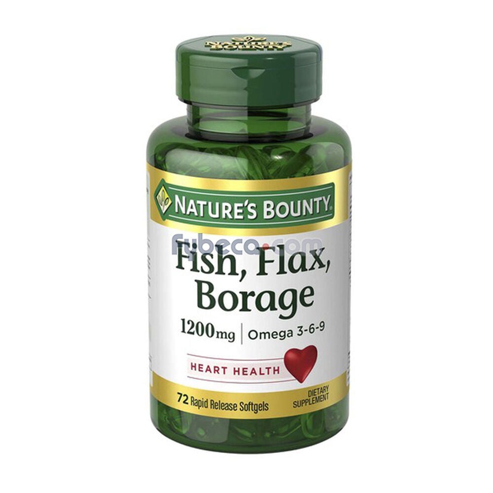 Nature'S-Bounty-Aceite-De-Pescado-Linaza-Y-Borraja-1200-Mg-Frasco-imagen