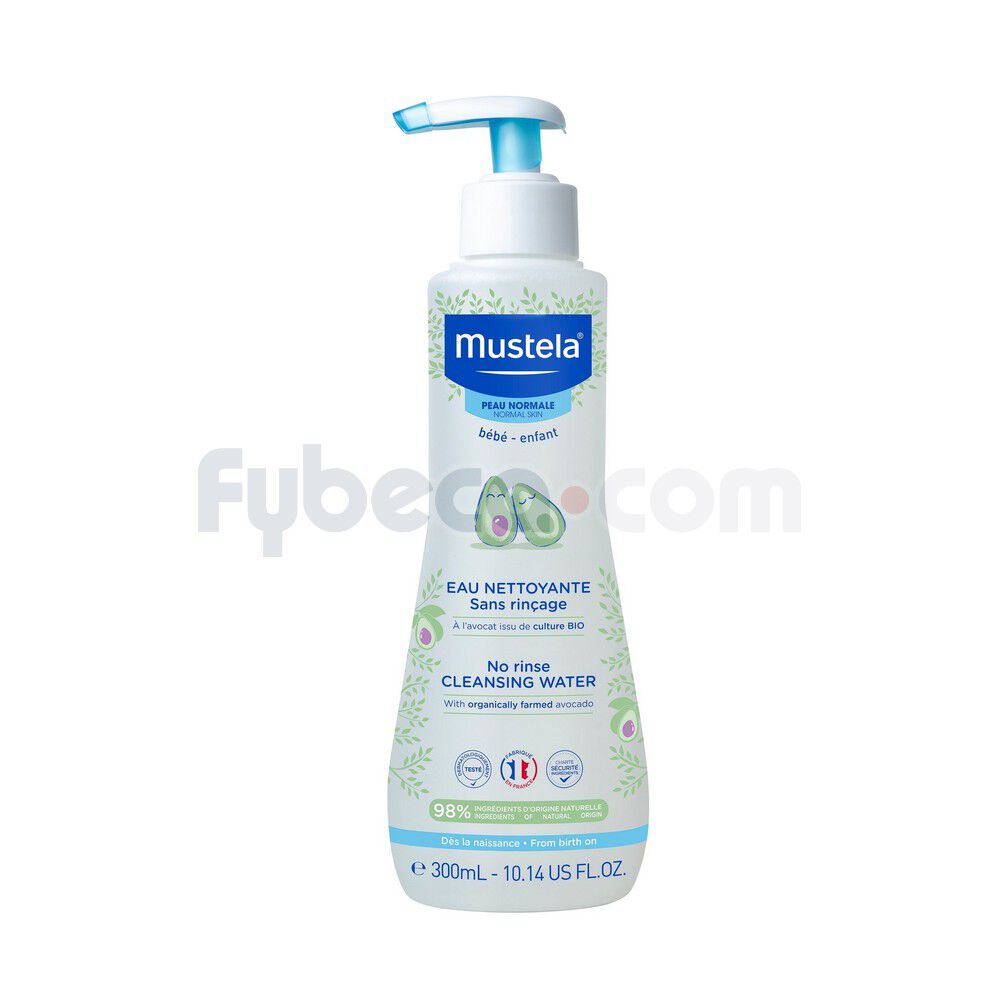 Solución-Limpiadora-Mustela--Sin-Enjuague-300-Ml-Frasco-imagen