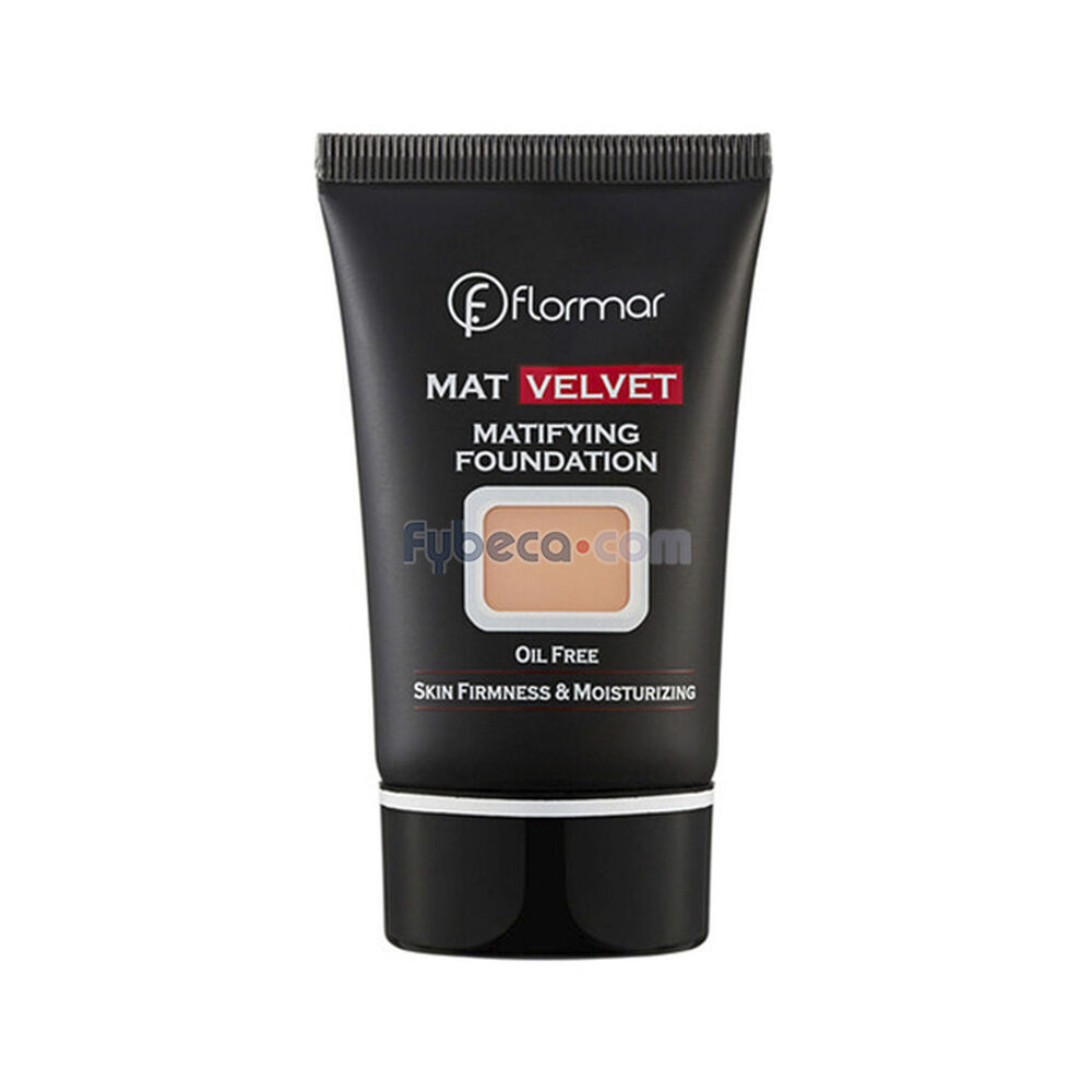 Base Flormar Mat Velvet Matifyng Foundation V213 Medium Beige 35 Ml