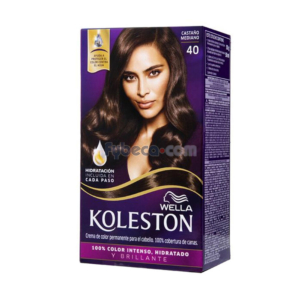 Tinte-Para-Cabello-Wella-40-Castaño-Mediano-Caja-imagen