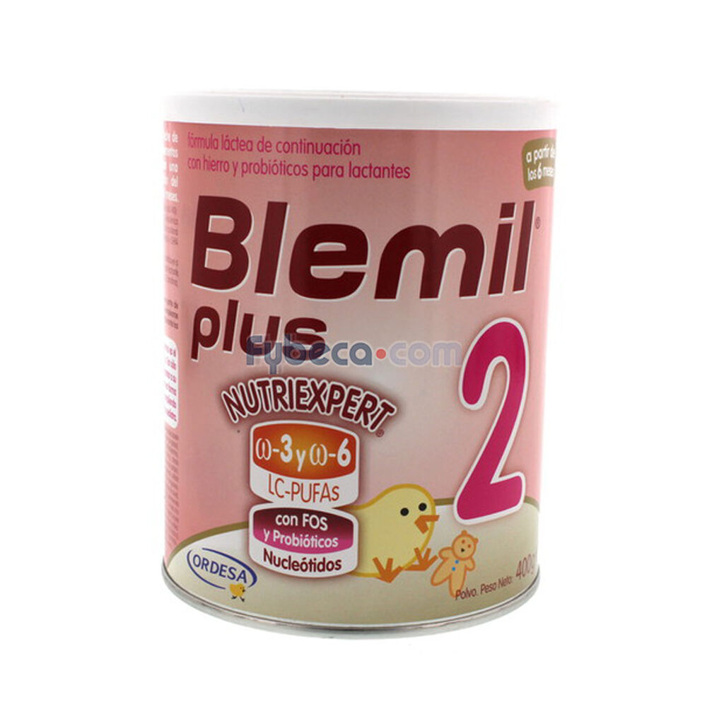 Leche Blemil Plus 2 Nutriexpert 400 G Tarro