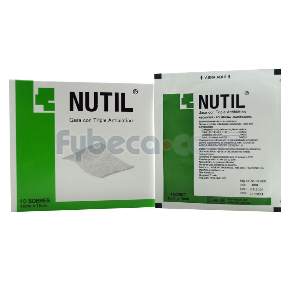 Nutil-Gasa-Con-Triple-Antibiótico-Unidad-imagen