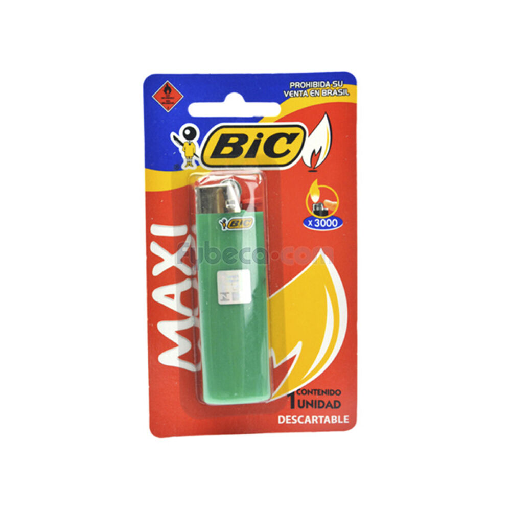 Encendedor Bic Maxi Unidad