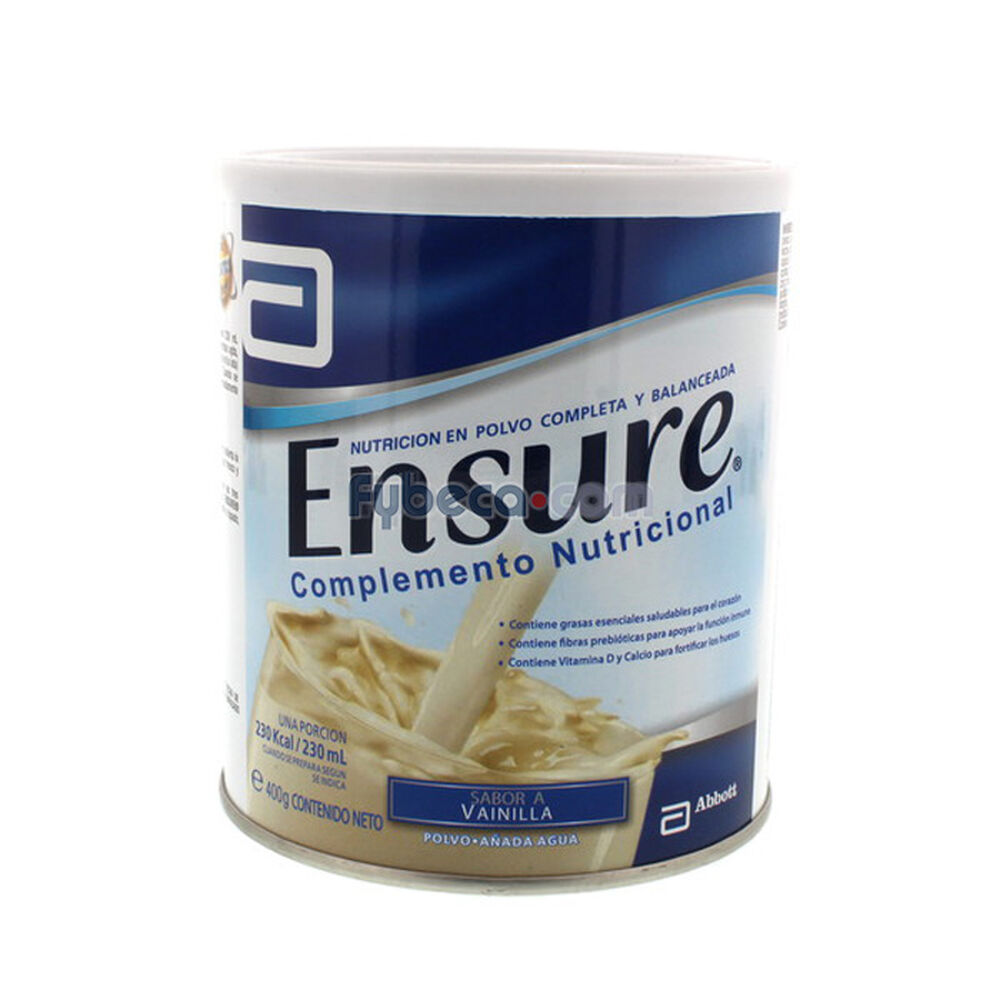 Comprar Fórmula Nutricional Ensure® Sabor Vainilla - 400g