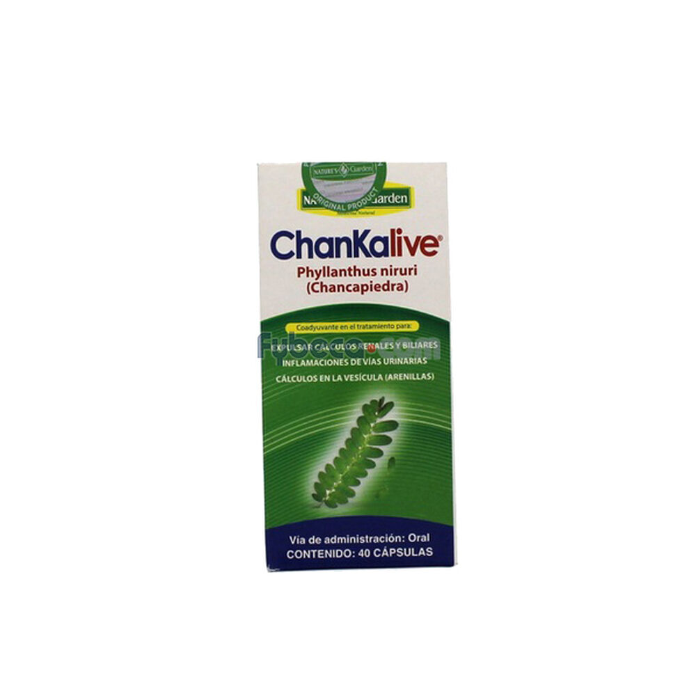 tela lavabo Plantando árboles Chankalive 276 Mg Frasco Unidad | Fybeca