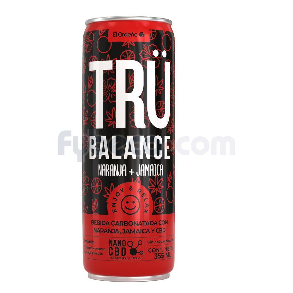 Bebida-Carbonatada-Tru-Naranja-Jamaica-Cbd-Tru-Lata-355-Ml-imagen