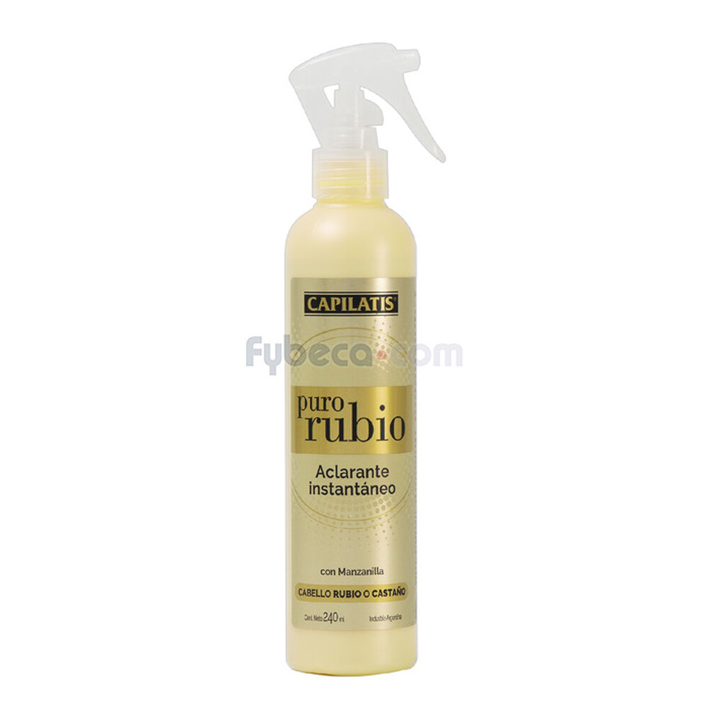 Shampoo-Capilatis-Puro-Rubio-Aclarante-Instantaneo-240-Ml-Frasco-imagen