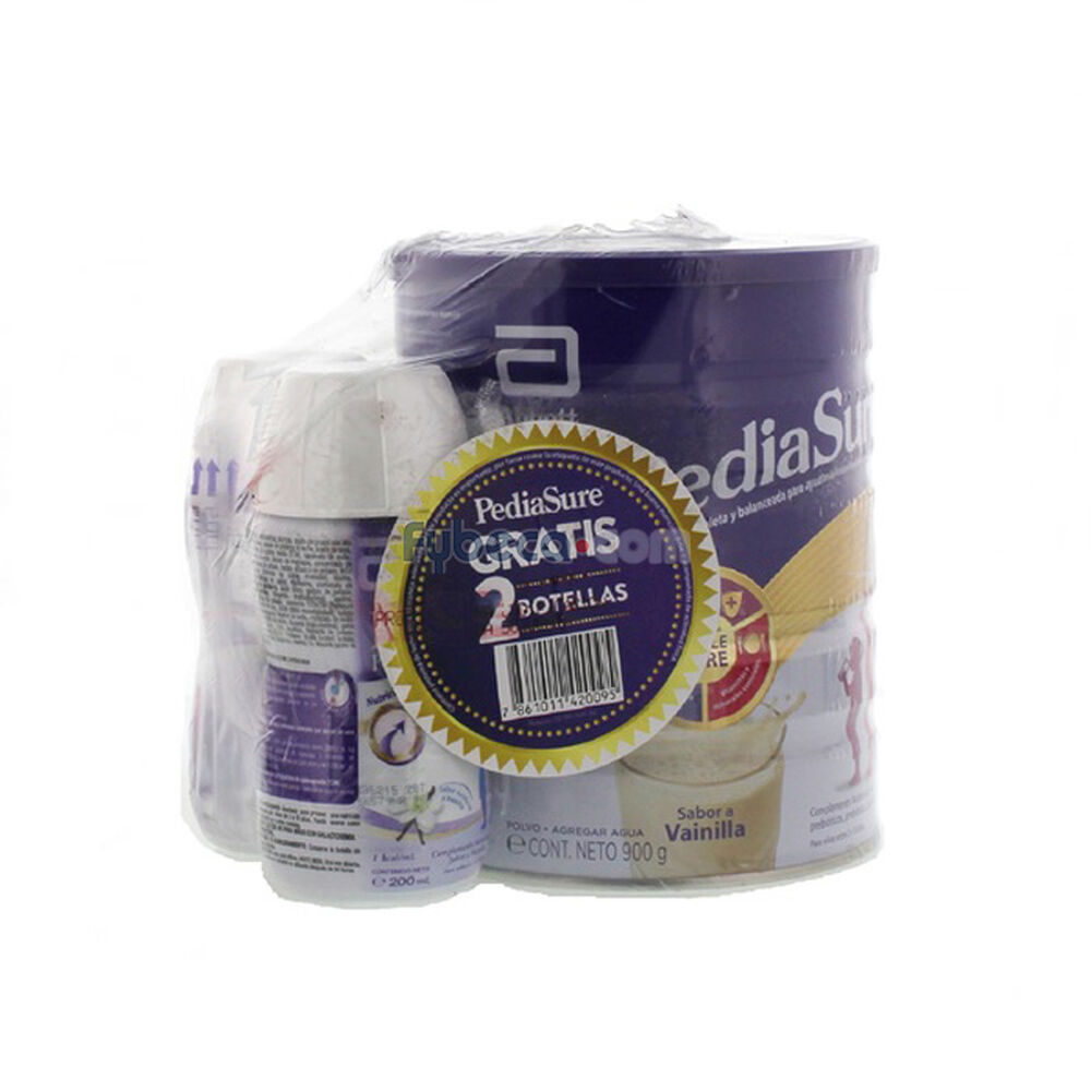 Pediasure-Vainilla-900-G-Tarro-Más-2-Botellas-200-Ml-Paquete-imagen