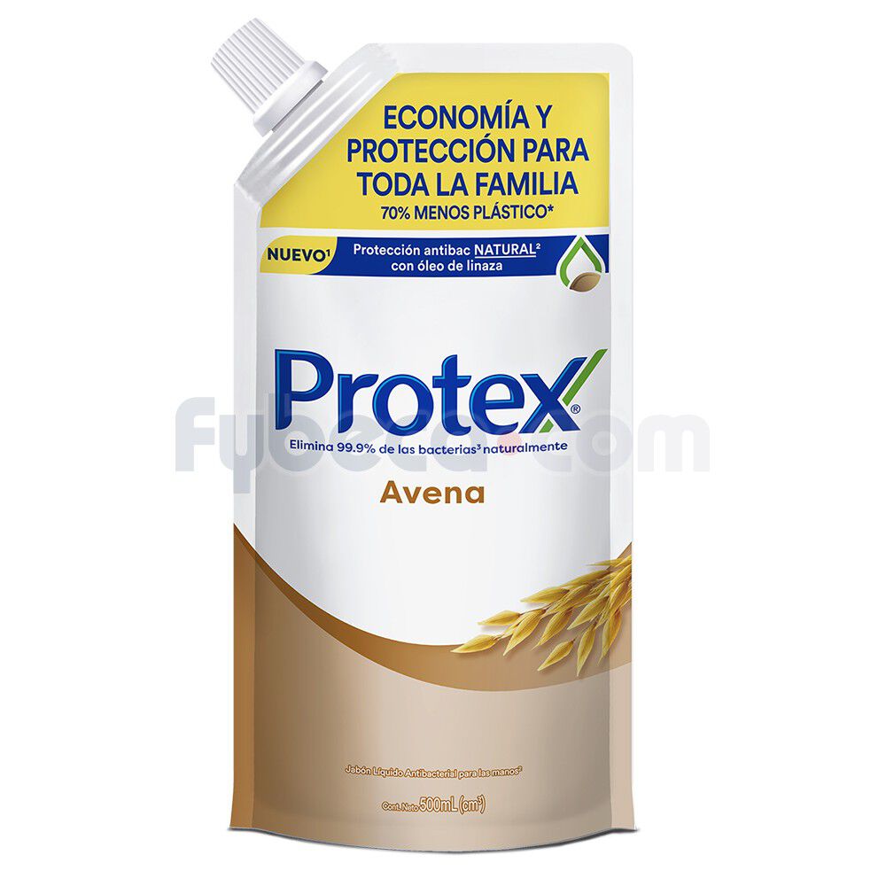 Jabón-Líquido-Protex-Antibacterial-De-Avena-500-Ml-Unidad-imagen