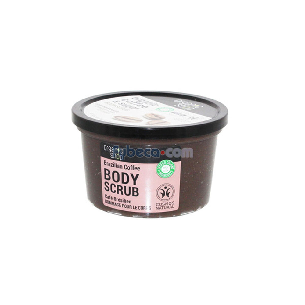 Body-Scrub-Organic-Shop-Café-250-Ml-Frasco-imagen-2