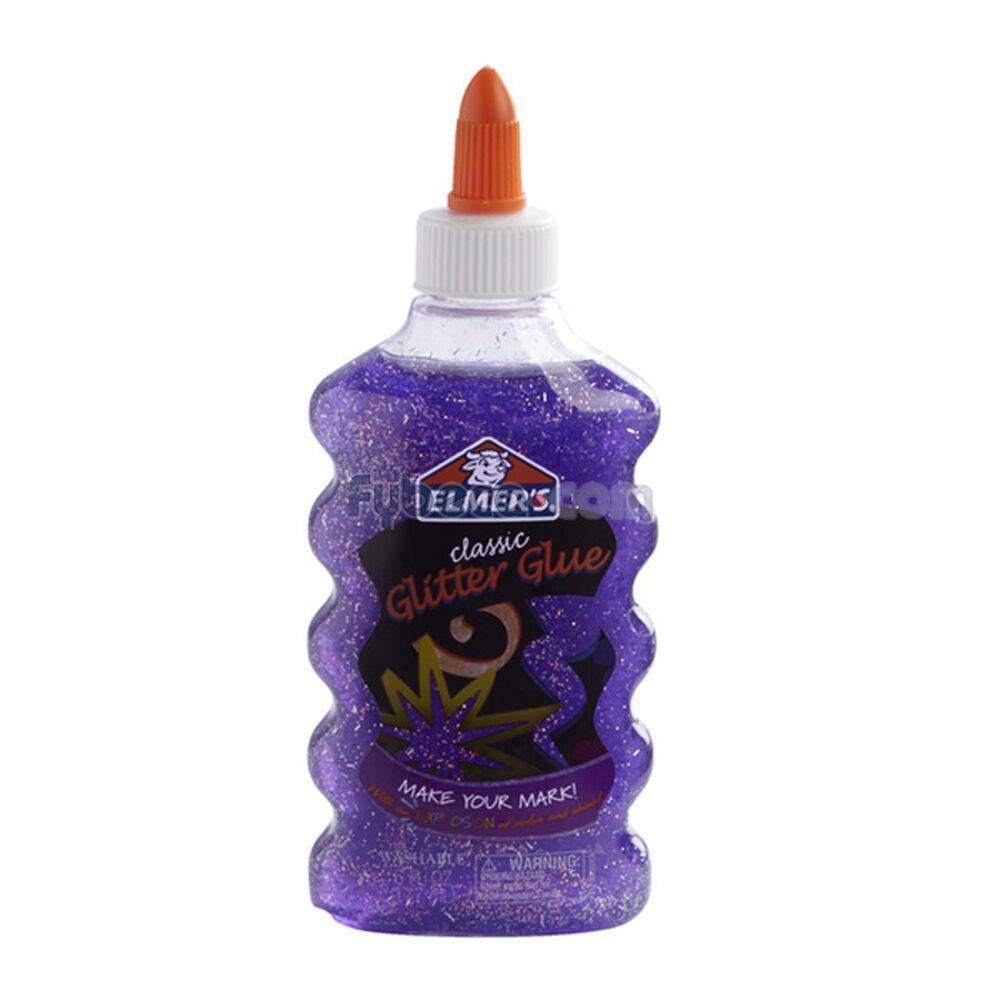 Goma-Elmer's-Glitter-Morado-177-Ml-Frasco-imagen