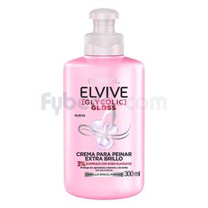 Crema-Peinar-Loreal-Paris-Elvive-Glycolic-Gloss-300Ml-imagen