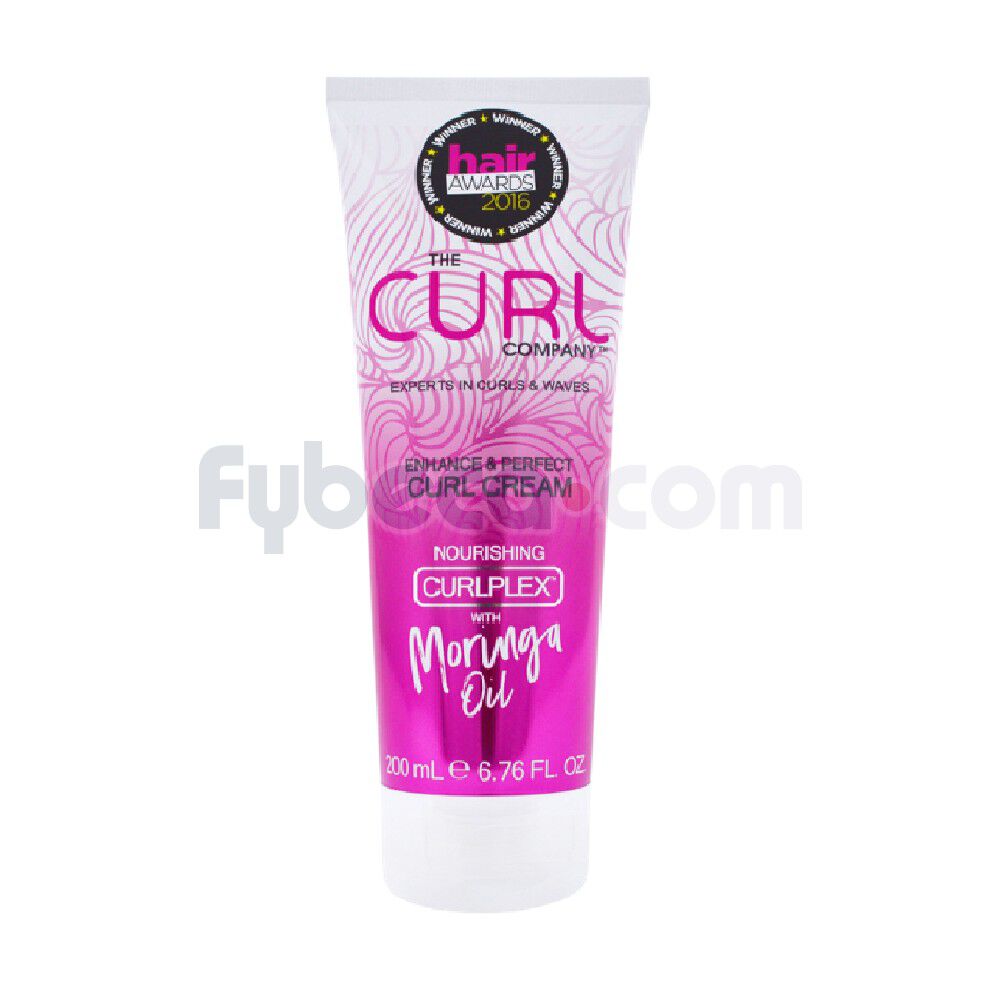 The-Curl-Company-Crema-Moringa-Rizos-200Ml-402522-imagen