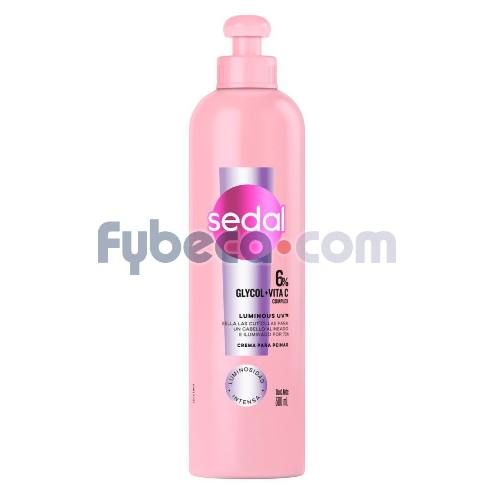 Sedal-Crema-para-Peinar-Luminoso-Uv-300Ml-imagen