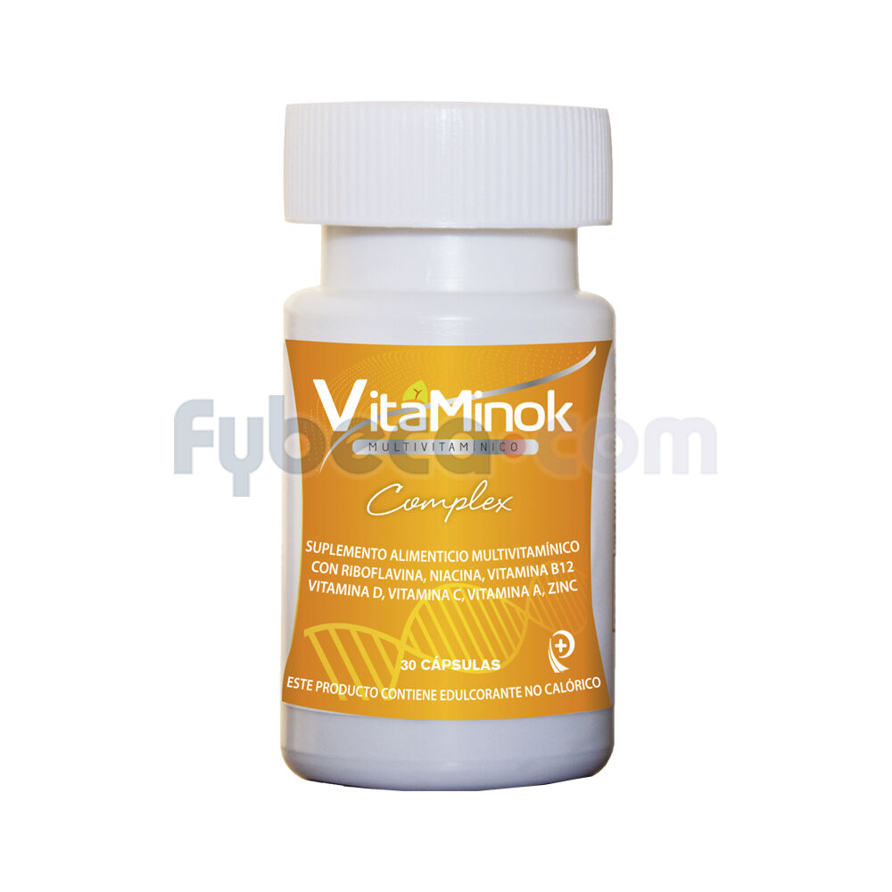 Vitaminok-Complex-Caps-F/30-Suelta-imagen