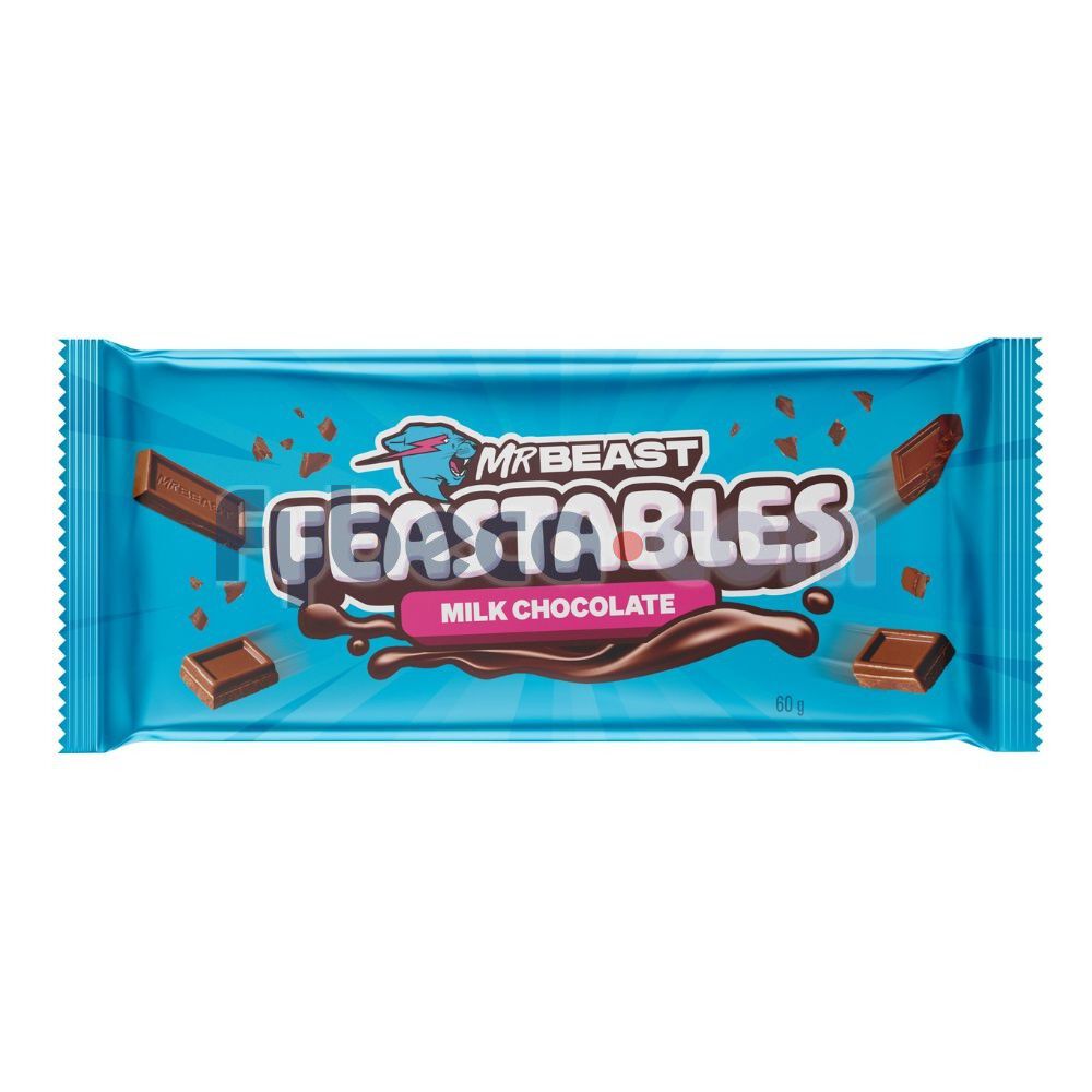 Chocolate Feastables Milk-Chocolate-60G-Unidad-imagen