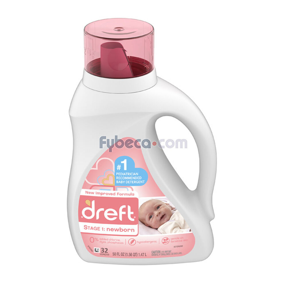 Detergente Dreft Newborn 1.47 L Unidad