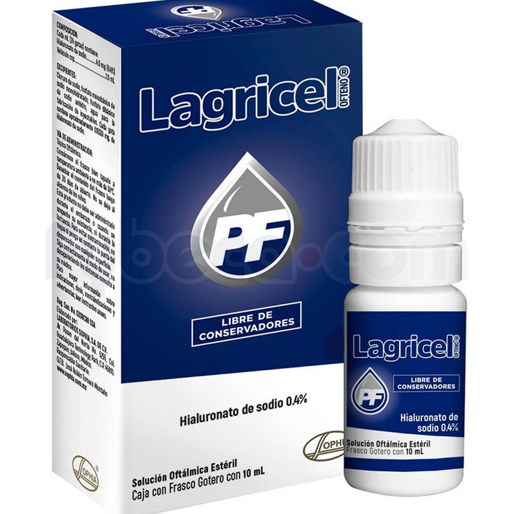 Lagricel Ofteno 10 Ml Colirio Fybeca