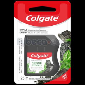 Hilo-Dental-Colgate-Natural-Extracts-Charcoal-25M-imagen