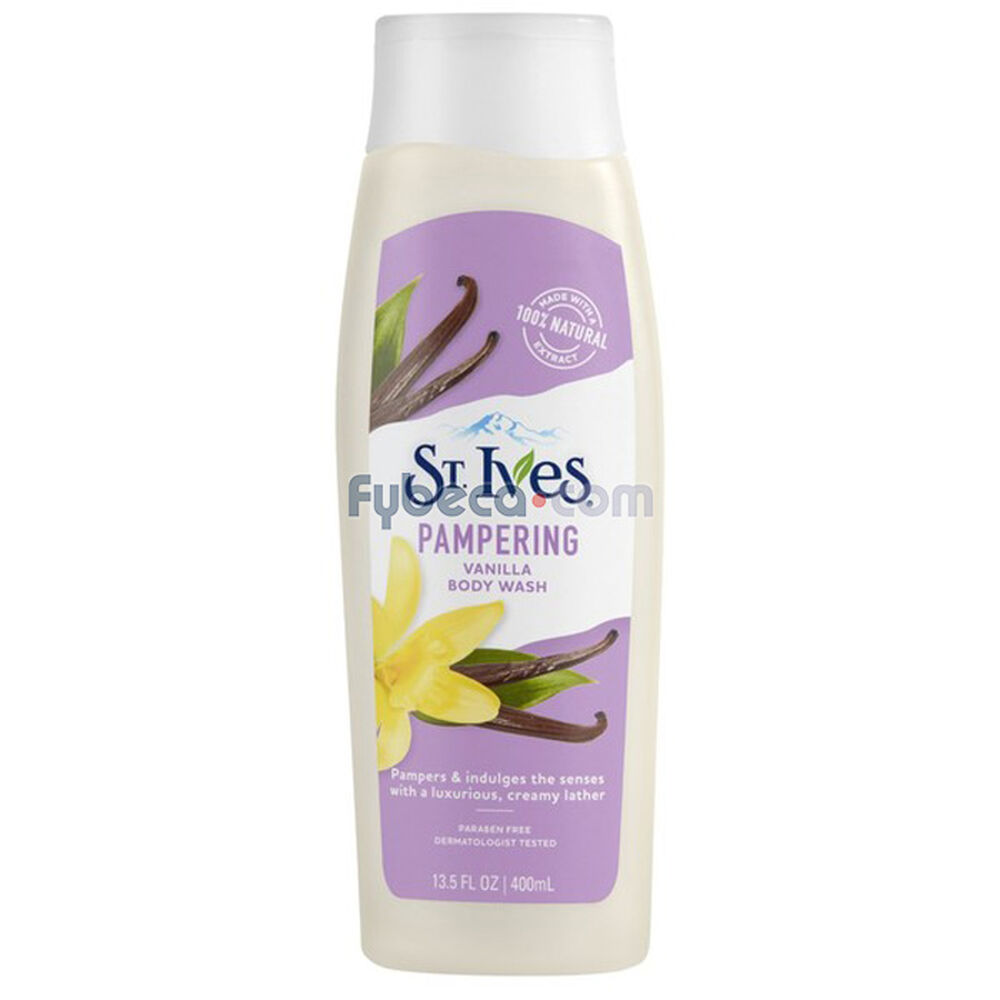 Jabón-Líquido-St-Ives-Vainilla-400-Ml-Frasco-imagen