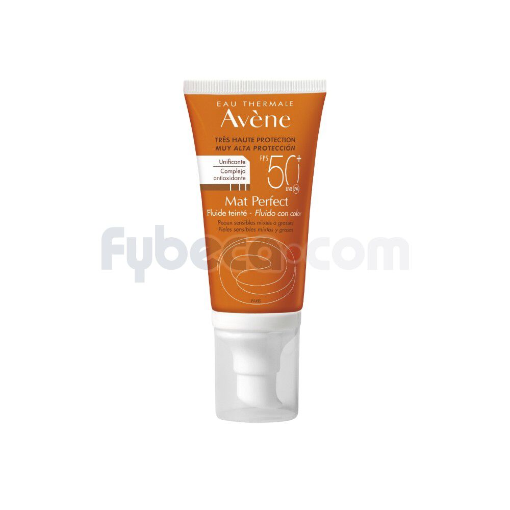 Protector-Solar-Spf-50-Mat-Perfect-Avène-50-Ml-Unidad-imagen