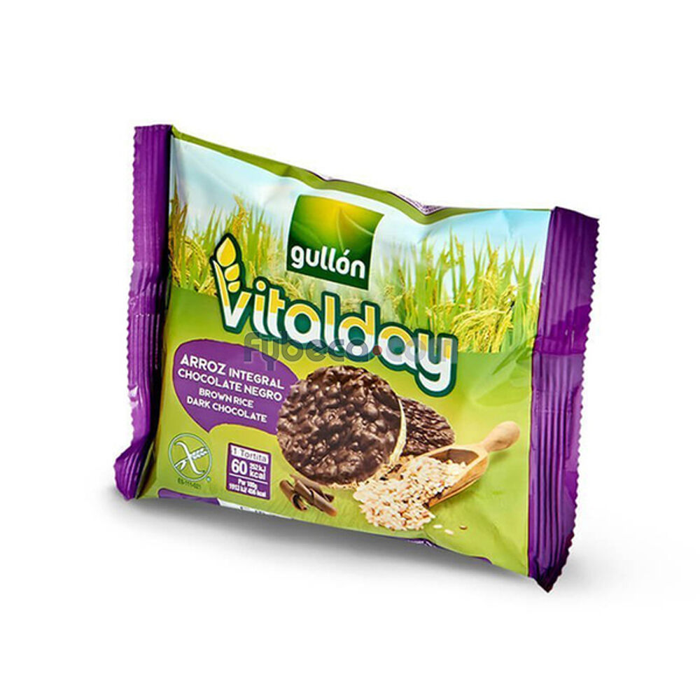 Tortitas-De-Arroz-Integral-Vitalday-Con-Chocolate-Negro-26.3-G-Paquete-Unidad-imagen