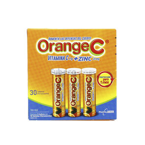 Orange-C-1G-+-Zinc-Tab.-Efr.C/3-Tubox10-imagen