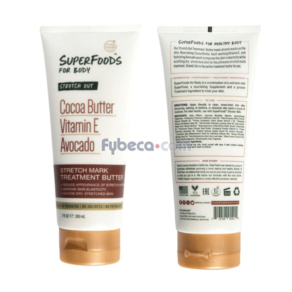 Crema-Superfoods-Estrías-Cocoa-200-Ml-Frasco-imagen